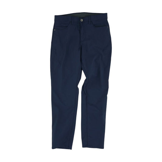 Blue Solid Five Pocket Pants