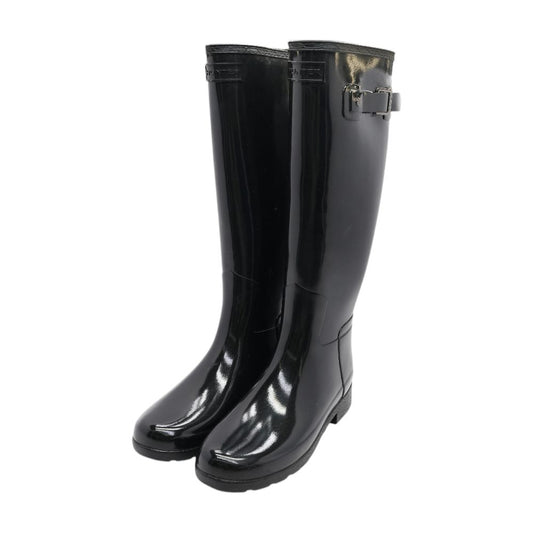 Black Rain Boots