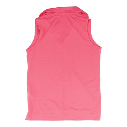 Pink Solid Active Tank