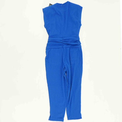 Blue Solid Jumpsuit