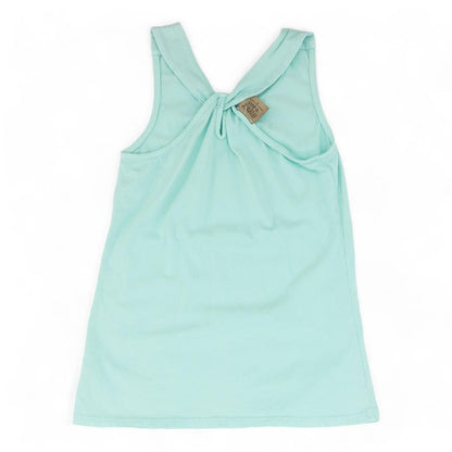 Turquoise Solid Active Tank