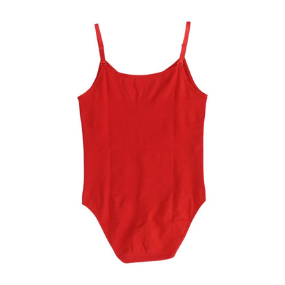 Red Solid Shapewear