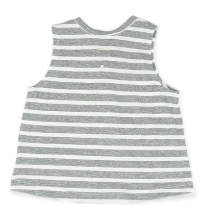 Gray Striped Tank