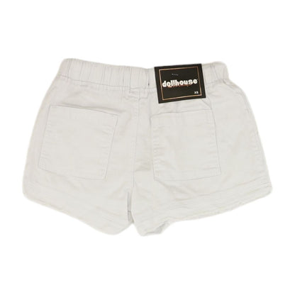 White Solid Select Shorts