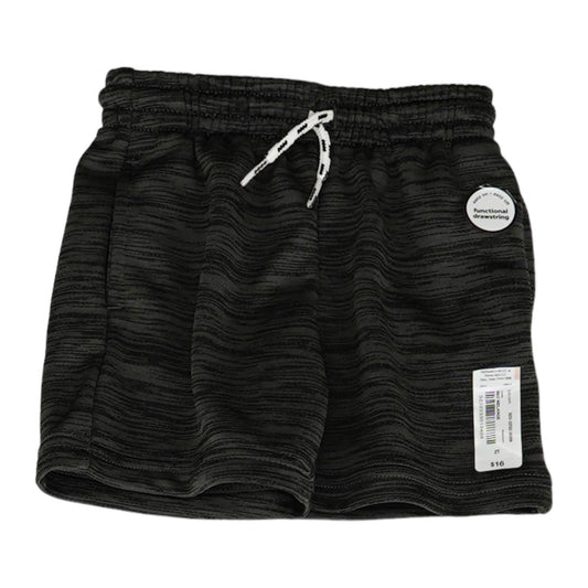 Charcoal Solid Active Shorts