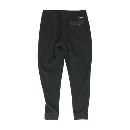 Black Solid Joggers Pants