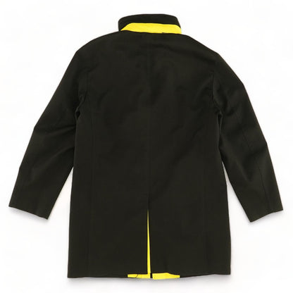 Black Topcoat Coat