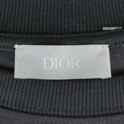 Black Dior x Shawn Oversized Crewneck T-Shirt