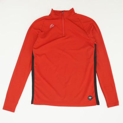 Red Solid 1/4 Zip