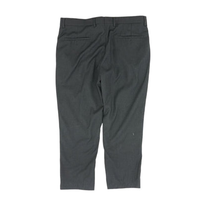 Charcoal Solid Dress Pants