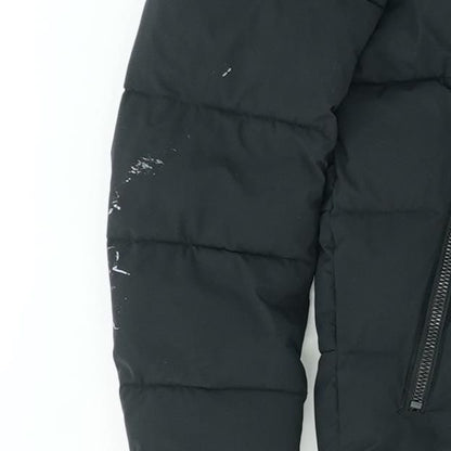 Black Puffer Coat