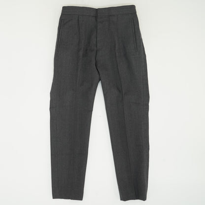 Charcoal Solid Chino Pants