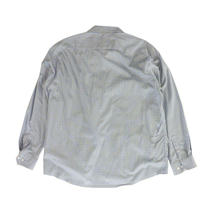 Blue Check Long Sleeve Button Down