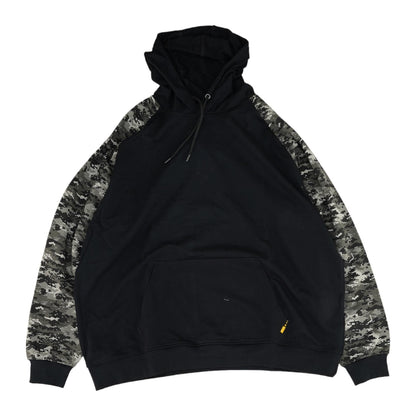 Black Camo Hoodie Pullover