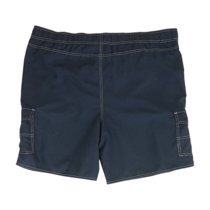 Navy Solid Board Shorts