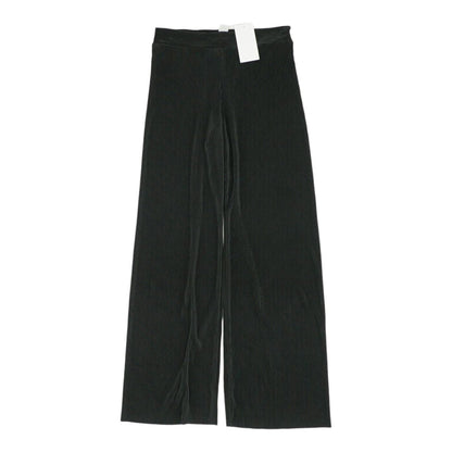 Black Solid Dress Pants