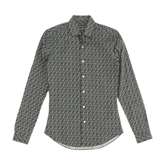 Black Misc Long Sleeve Button Down