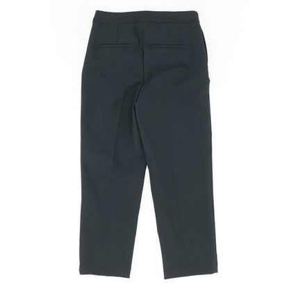 Black Solid Dress Pants