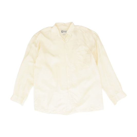 Ivory Solid Button Down