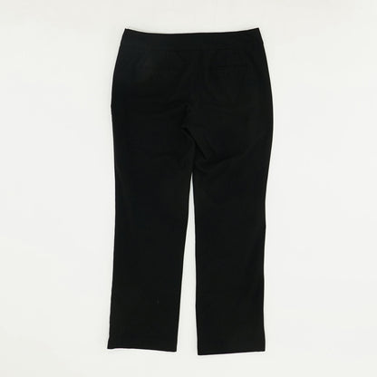 Black Solid Dress Pants