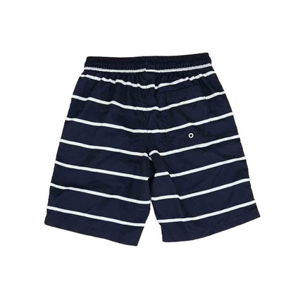 Navy Striped Swim Bottom