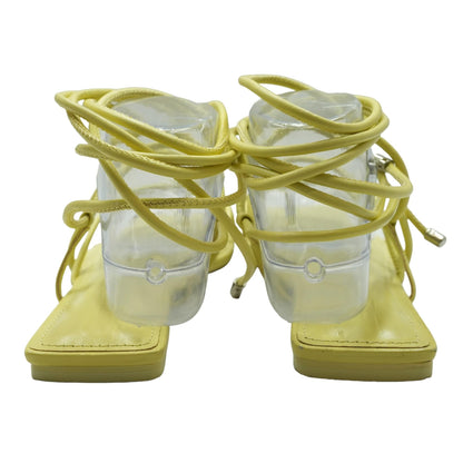 Yellow Flat Sandals