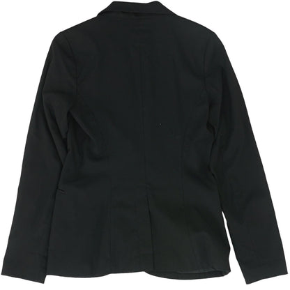 Black Solid Blazer