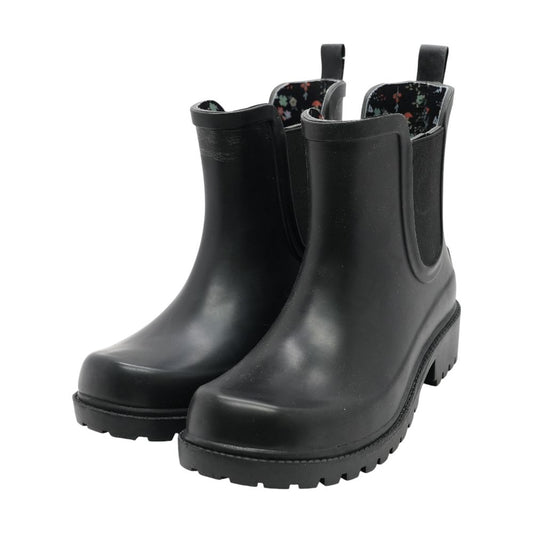 Black Rain Boots