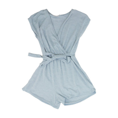 Blue Misc Romper