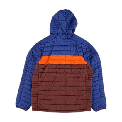 Multi Color Block Puffer Coat