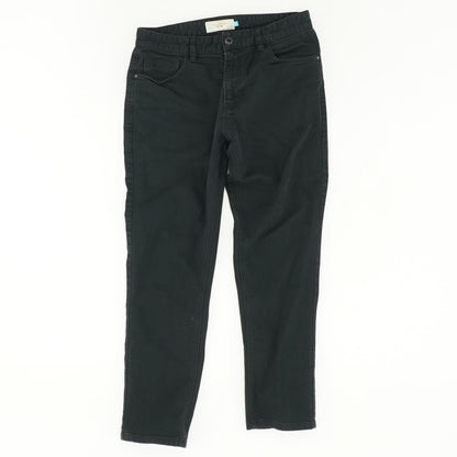 Black Solid Slim Jeans