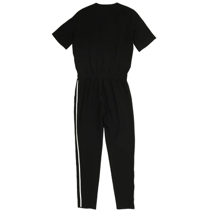 Black Striped Jumpsuit