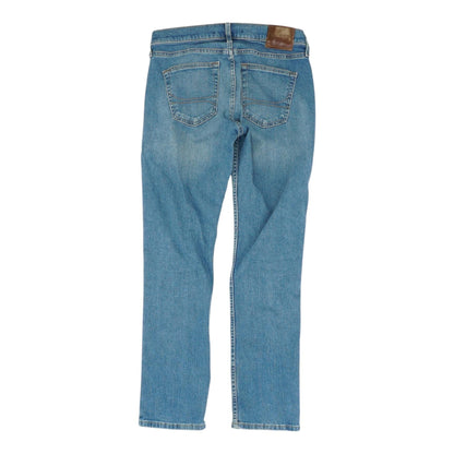 Solid Slim Straight Jeans