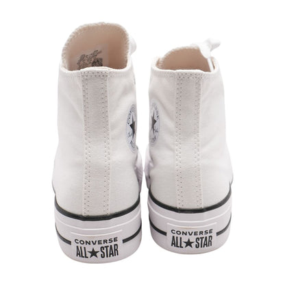 Chuck Taylor All Star Platform White High Top Athletic Shoes