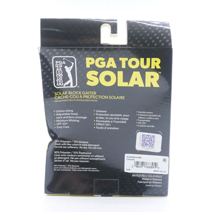 Black Solar Block Gaiter