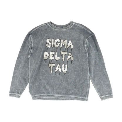 Gray Solid Sweatshirt