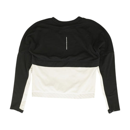 Black Color Block Active Pullover