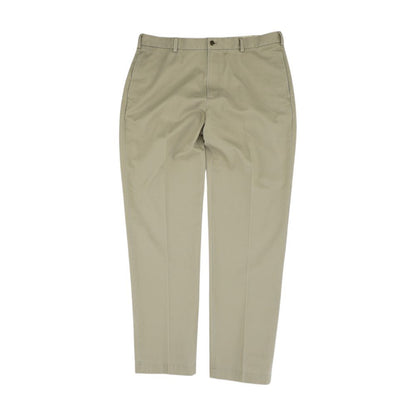 Khaki Solid Chino Pants