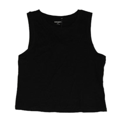 Black Solid Tank