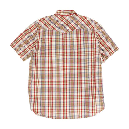 Multi Plaid Short Sleeve Button Down