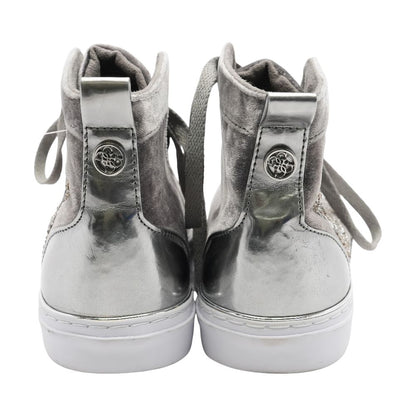 GWG Force Silver High Top Athletic Shoes