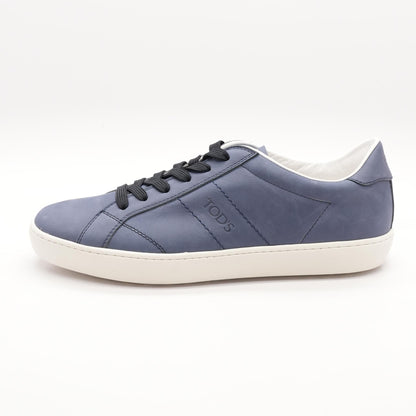 Allacciato Basso Blue Leather Lace Up Shoes