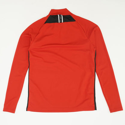 Red Solid 1/4 Zip