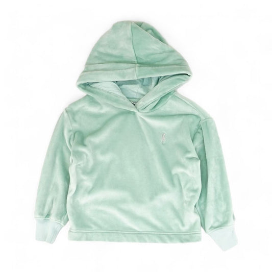 Green Solid Hoodie