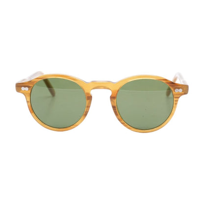 Yellow Miltzen Round Sunglasses