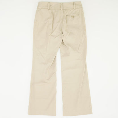 Khaki Solid Chino Pants