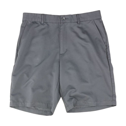 Charcoal Solid Chino Shorts