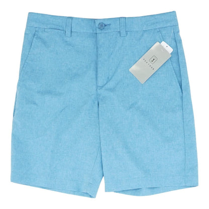 Blue Solid Active Shorts