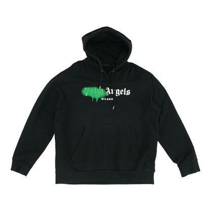 Black Milano Sprayed Hoodie