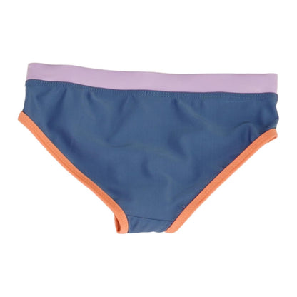 Blue Solid Swim Bottom